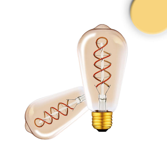 Vintage Line ST64 | LED-lamp | E27 | 2200K | 4W | amber