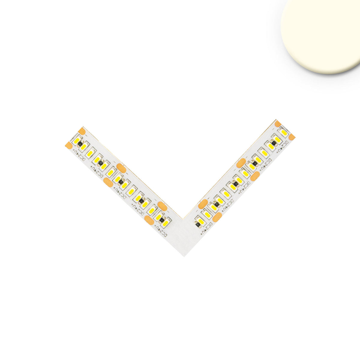 MiniAMP | Connector | lichtgevende hoekverbinder | 0,5W | 24V | voor LED-strip 6W/m