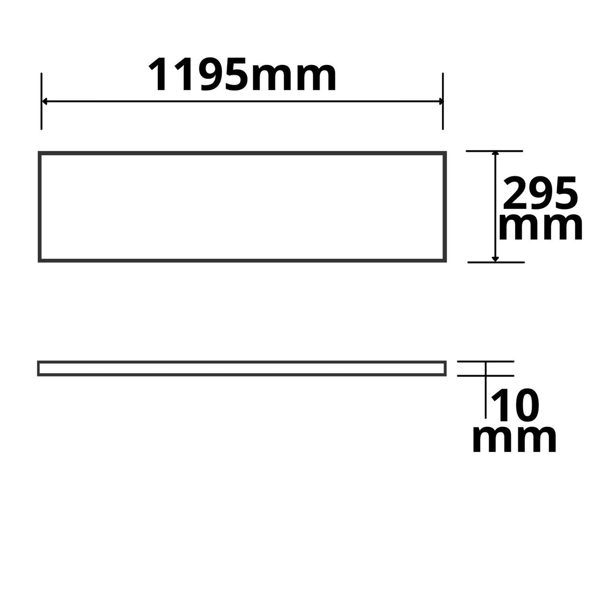 HCL Line 1200 | LED Paneel | 24V | RGB+W | 34W | exclusief driver