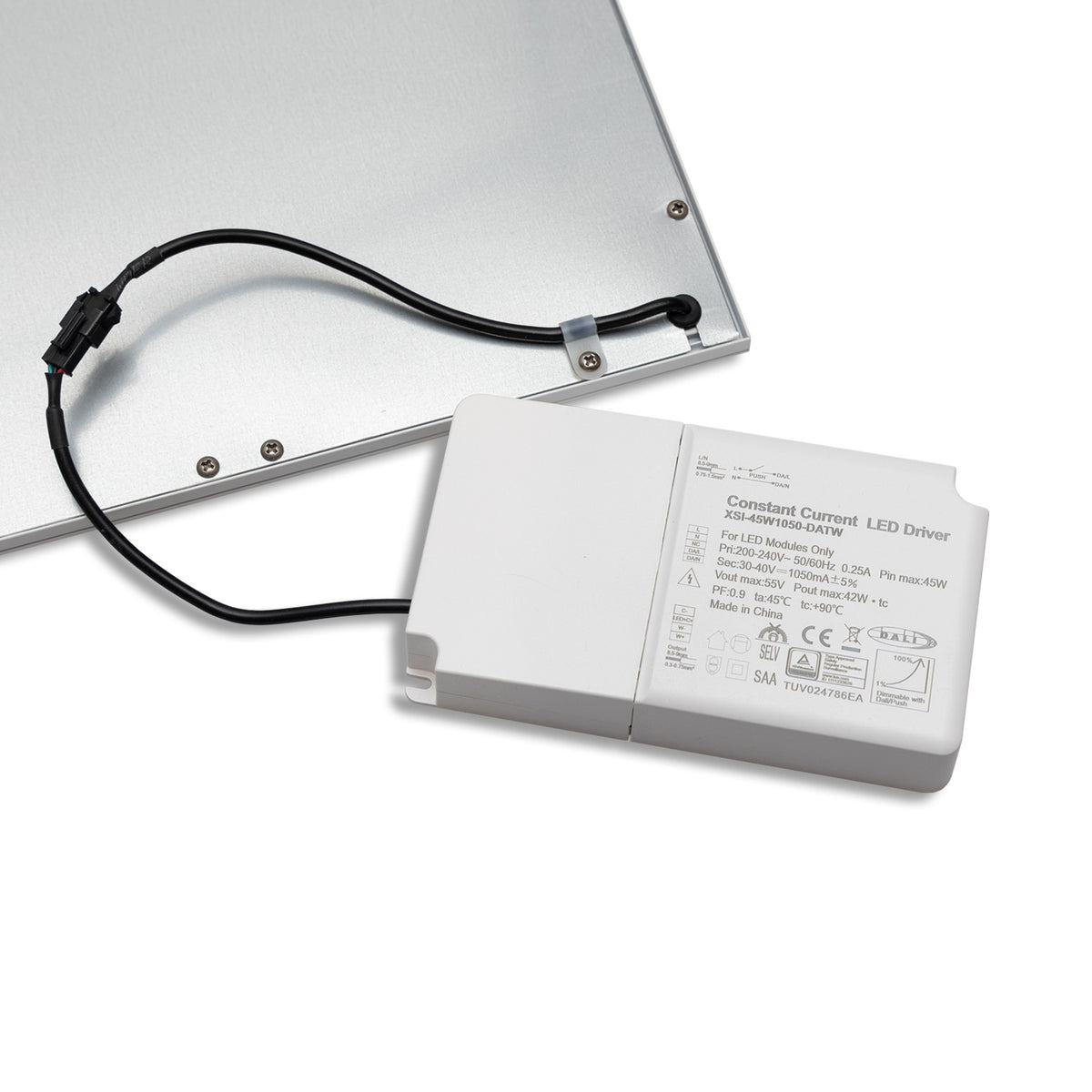 HCL Line 625 | LED Paneel | 62,5x62,5cm | UGR<19 | CRI90 | DALI DT8 | 42W
