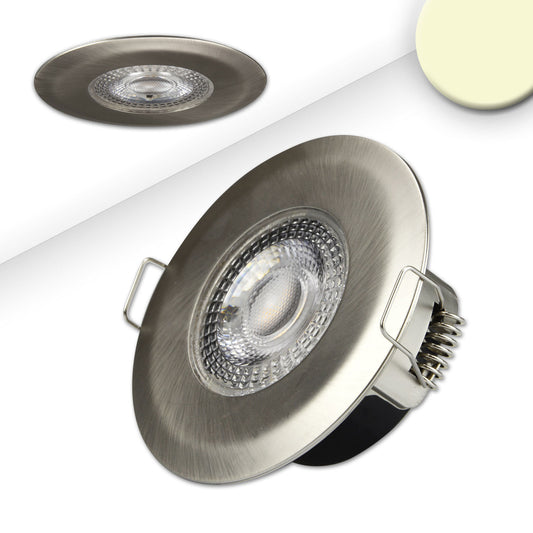 PC68 | Inbouwspot | geborsteld | 3000K | 5W | 38° | IP44 | 3 standen dimbaar