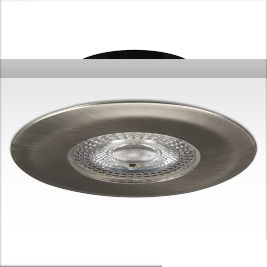 PC68 | Inbouwspot | geborsteld | 3000K | 5W | 38° | IP44 | 3 standen dimbaar