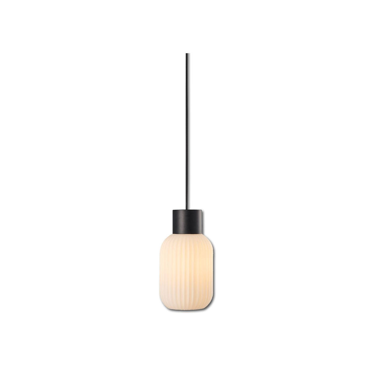 Hanglamp | wit glas smal | E27 | 50-300cm
