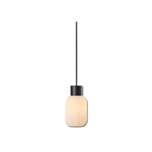 Hanglamp | wit glas smal | E27 | 50-300cm