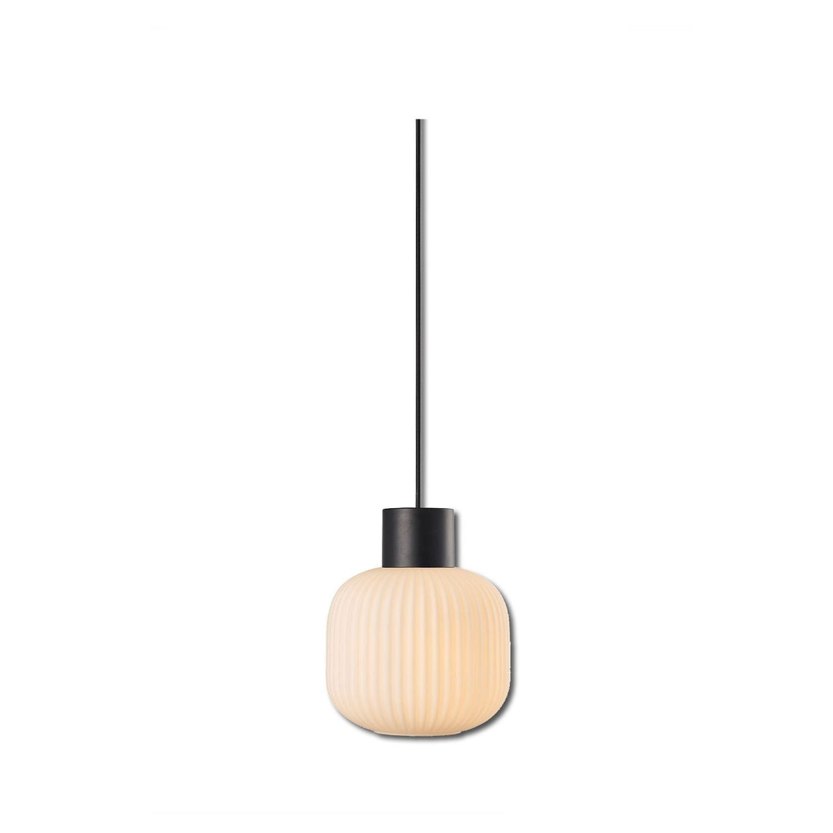 Hanglamp | wit glas rond | E27 | 50-300cm
