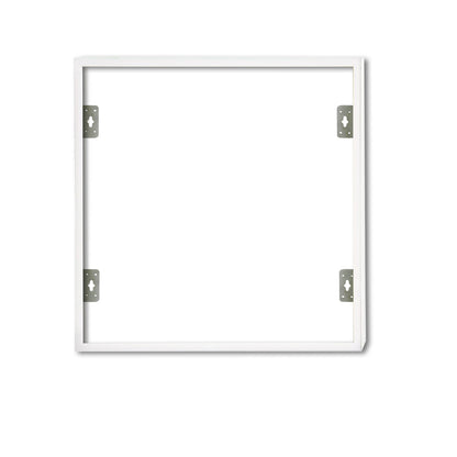 Installatiemateriaal | Opbouwframe voor LED paneel 600x600 | hoogte 7cm | wit