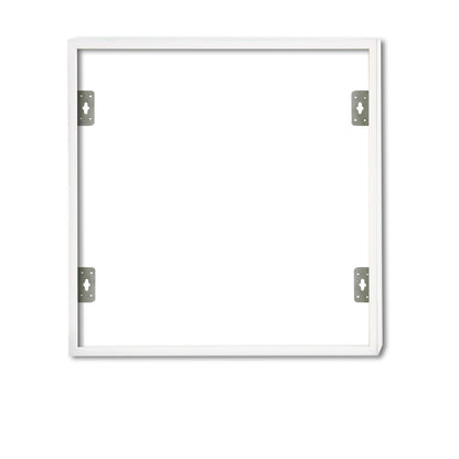 Installatiemateriaal | Opbouwframe voor LED paneel 625x625 | hoogte 7cm | wit