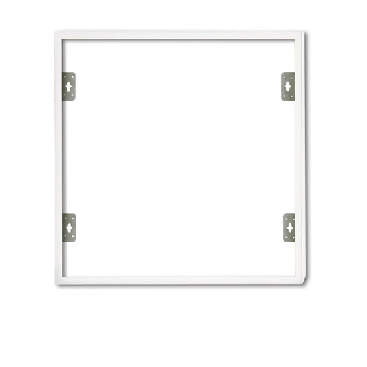 Installatiemateriaal | Opbouwframe voor LED paneel 625x625 | hoogte 7cm | wit