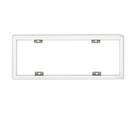 Installatiemateriaal | Opbouwframe voor LED paneel 300x1200 | hoogte 7cm | wit