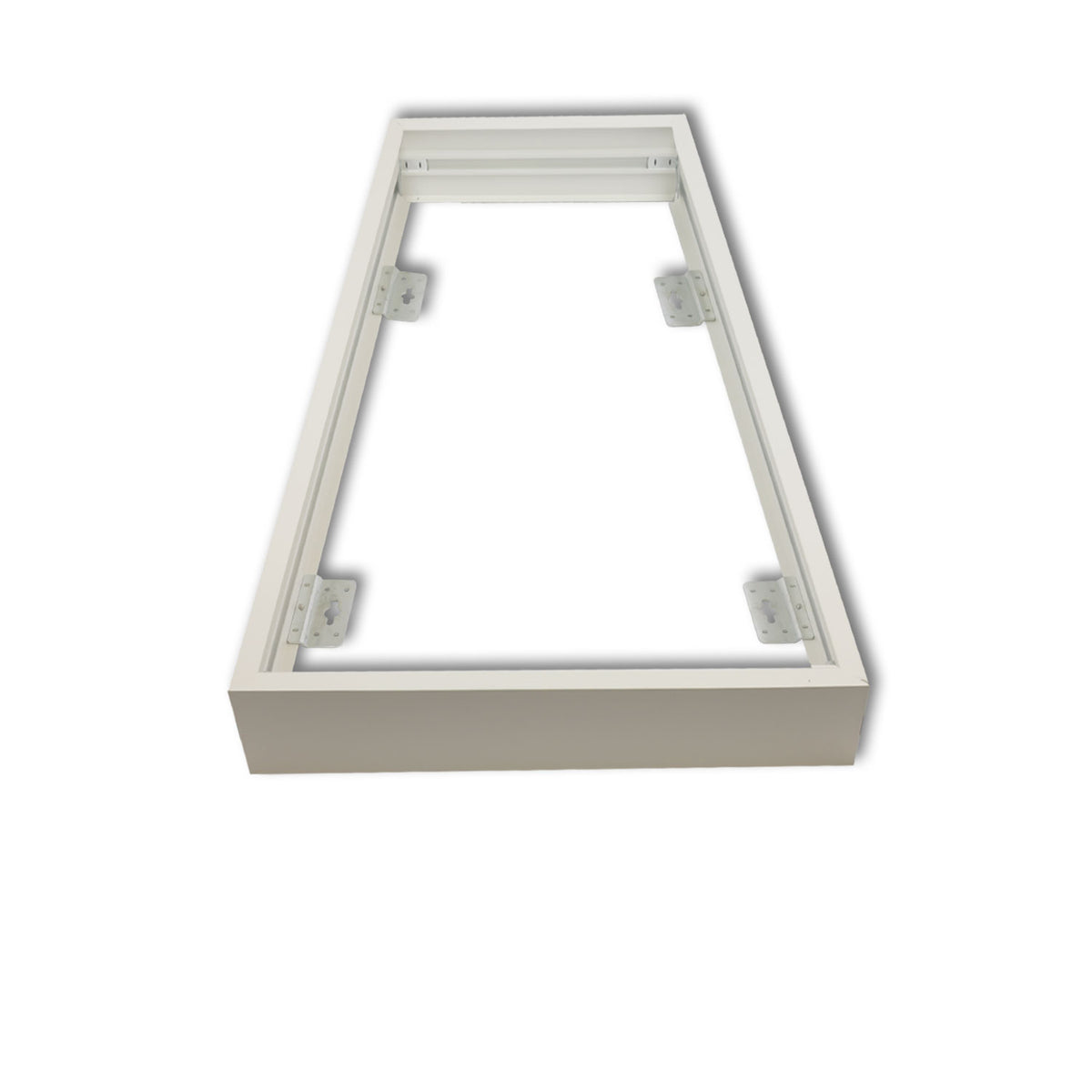 Installatiemateriaal | Opbouwframe voor LED paneel 300x1200 | hoogte 7cm | wit