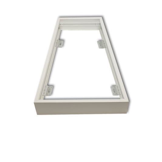 Installatiemateriaal | Opbouwframe voor LED paneel 300x1200 | hoogte 7cm | wit
