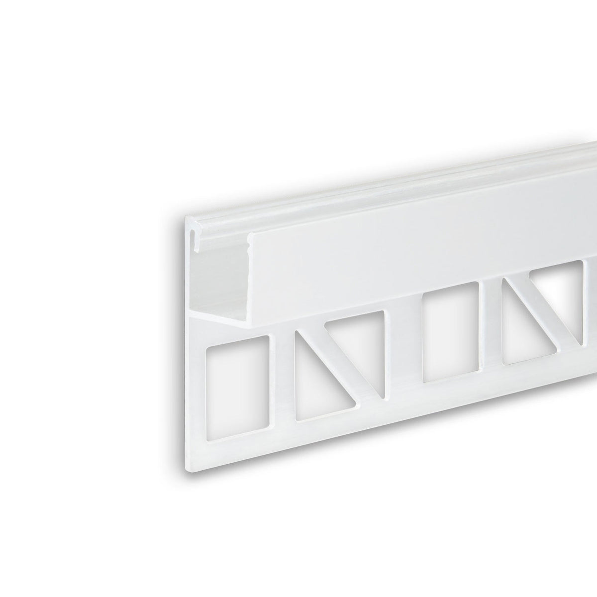UP10 | Aluminium profiel | tegelprofiel | wit RAL9003 | 200cm