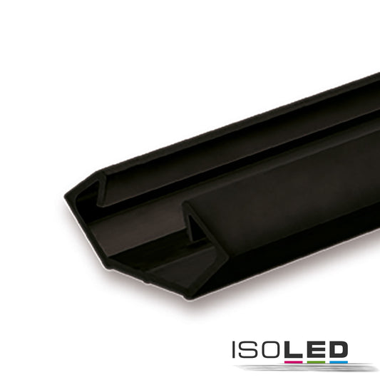 CORNER11n | Aluminium profiel hoek | zwart RAL9005 | 200cm