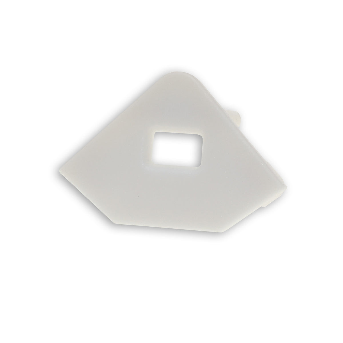 EC97 | Profielaccessoire | Eindkap CORNER11n met kabeldoorvoer | wit