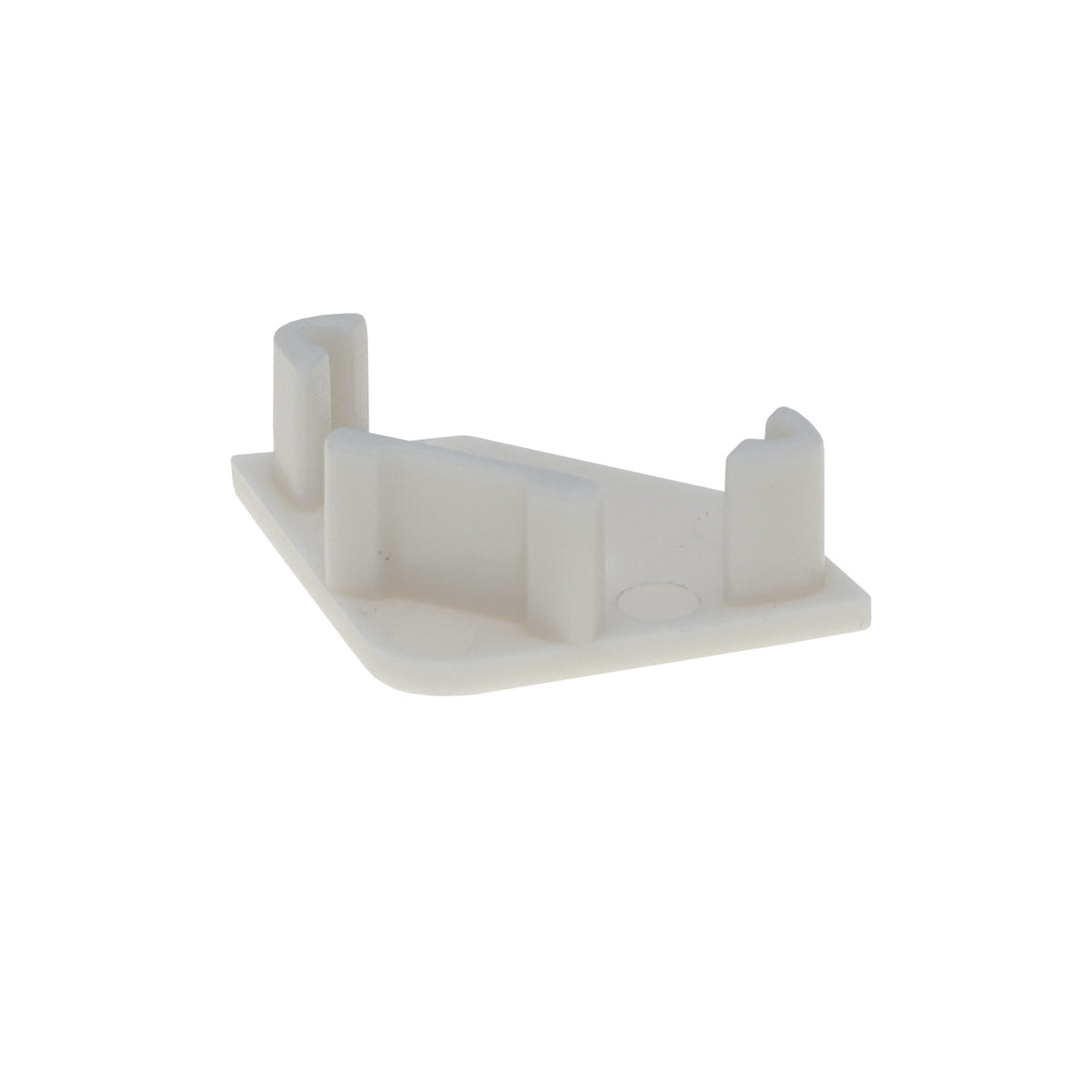 EC97 | Profielaccessoire | Eindkap CORNER11n met kabeldoorvoer | wit