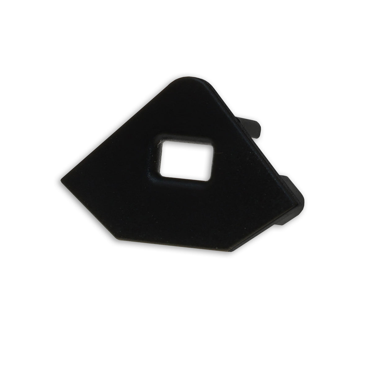 EC97 | Profielaccessoire | Eindkap CORNER11n met kabeldoorvoer | zwart