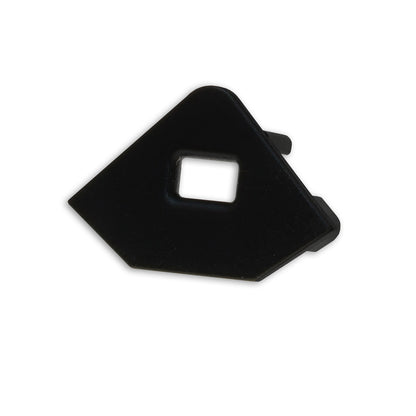 EC97 | Profielaccessoire | Eindkap CORNER11n met kabeldoorvoer | zwart