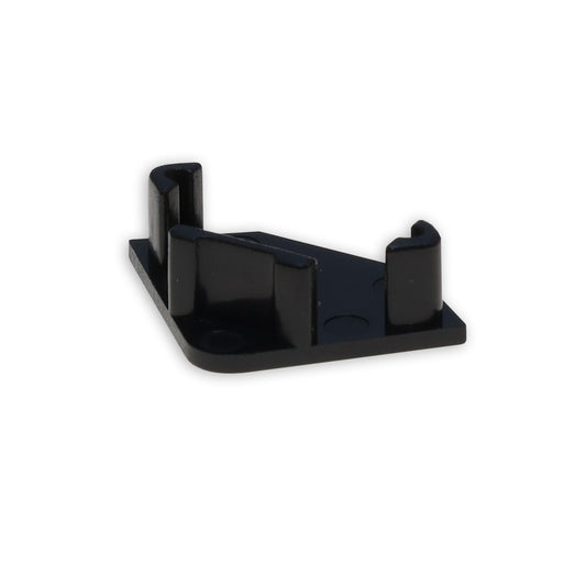 EC97 | Profielaccessoire | Eindkap CORNER11n met kabeldoorvoer | zwart