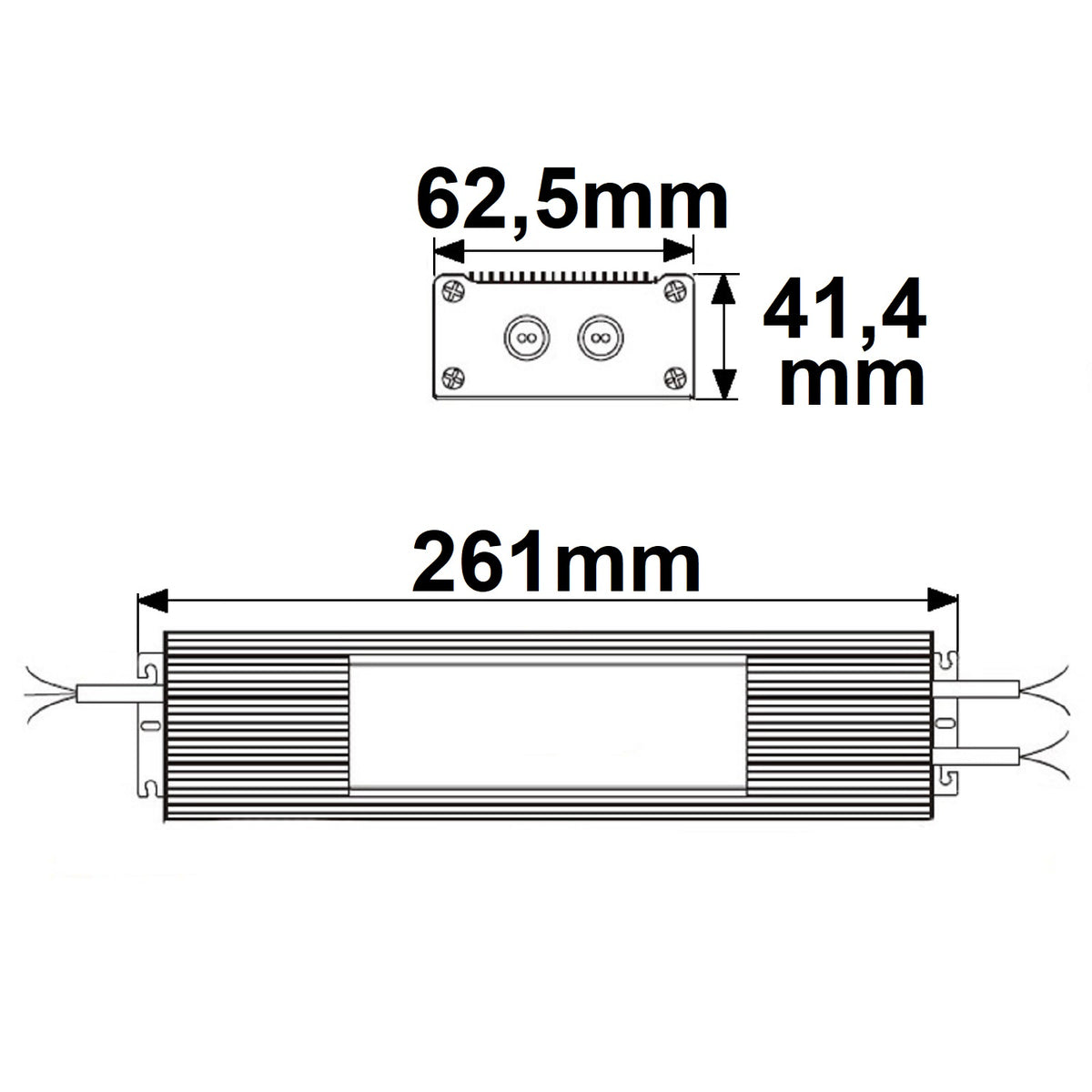 V2 | LED driver | 24V | 0-320W | IP67 | SELV