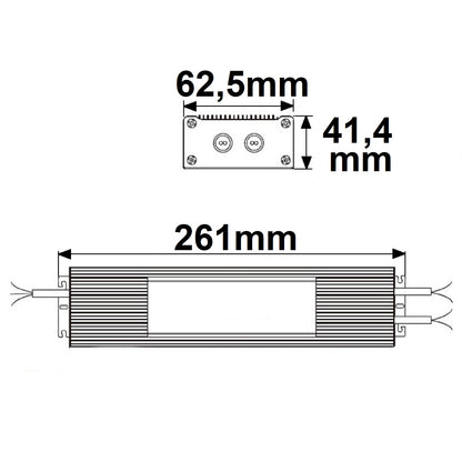 V2 | LED driver | 24V | 0-320W | IP67 | SELV
