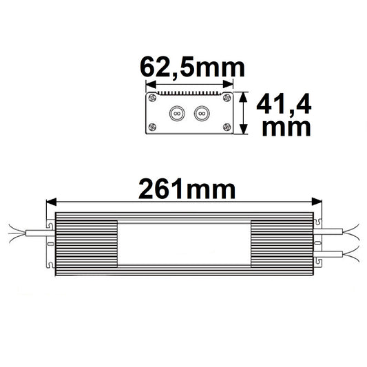 V2 | LED driver | 24V | 0-320W | IP67 | SELV