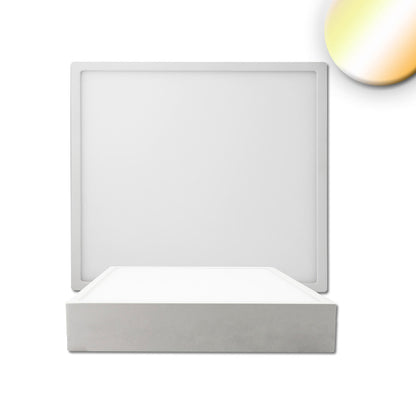 PRO | Plafondlamp | vierkant 225x225mm | ColorSwitch 2700/3000/4000K | 24W | dimbaar | wit