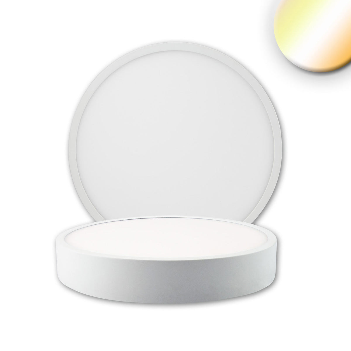 PRO | Plafondlamp | rond DN170 | ColorSwitch 2700/3000/4000K | 15W | dimbaar | wit