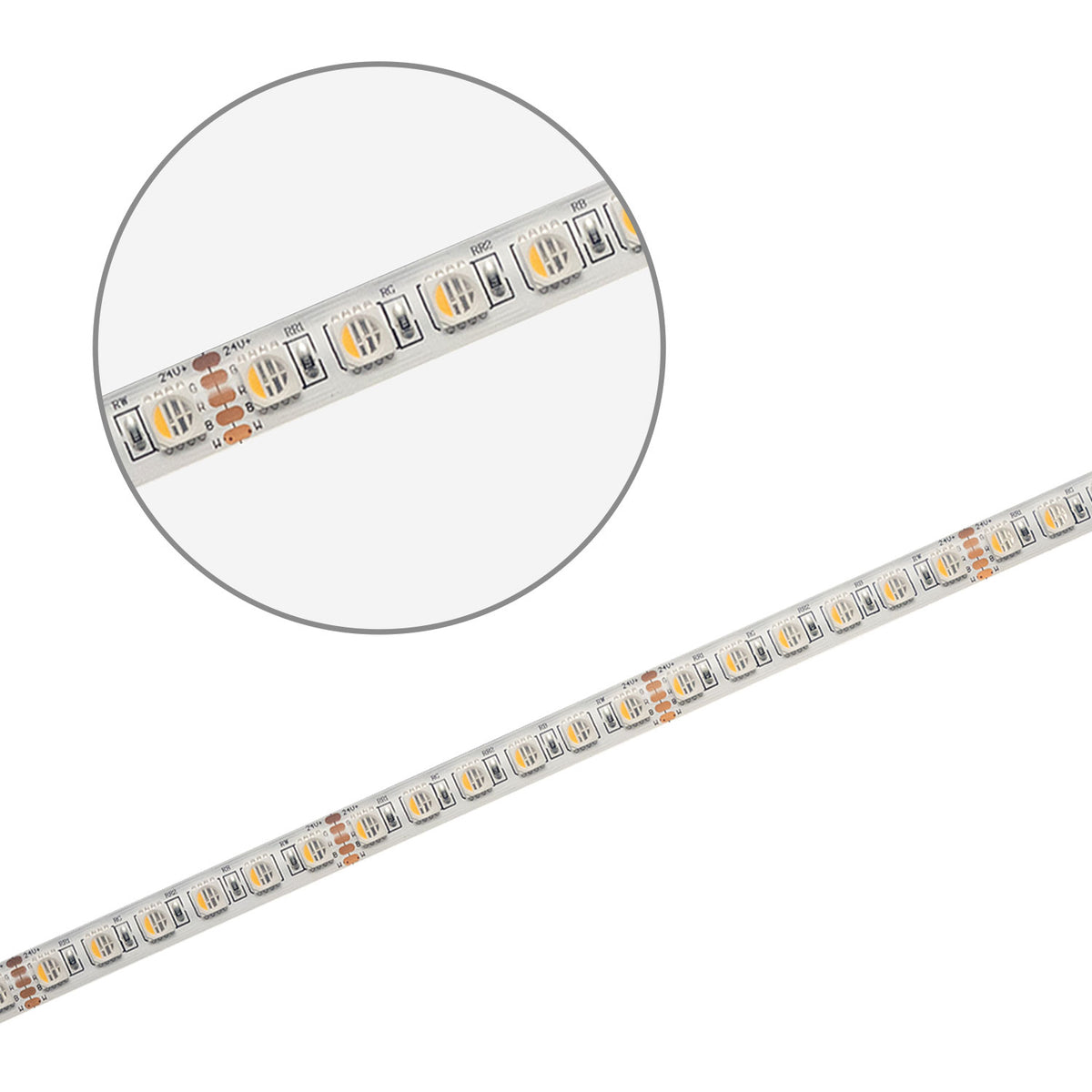 SIL RGB+WW | LED-strip | 4in1 | 19W/m | 24V | 5m