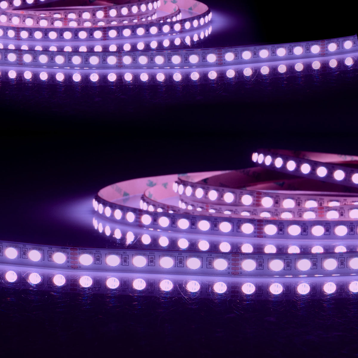 AQUA RGB+WW | LED-strip | 5m | 19W/m | 24V | IP68 | 4in1