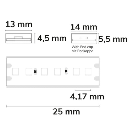 AQUA927 Linear | LED-strip | 5m | 2700K | 10W/m | 24V | IP68