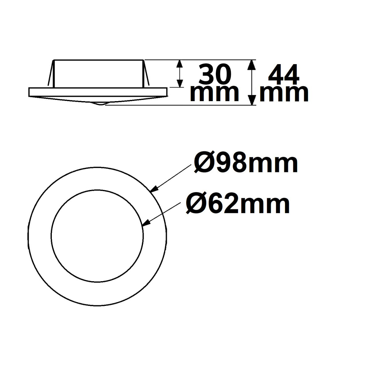 DALI-2 | Sensor | PIR aanwezigheidssensor inbouw | master | 3m