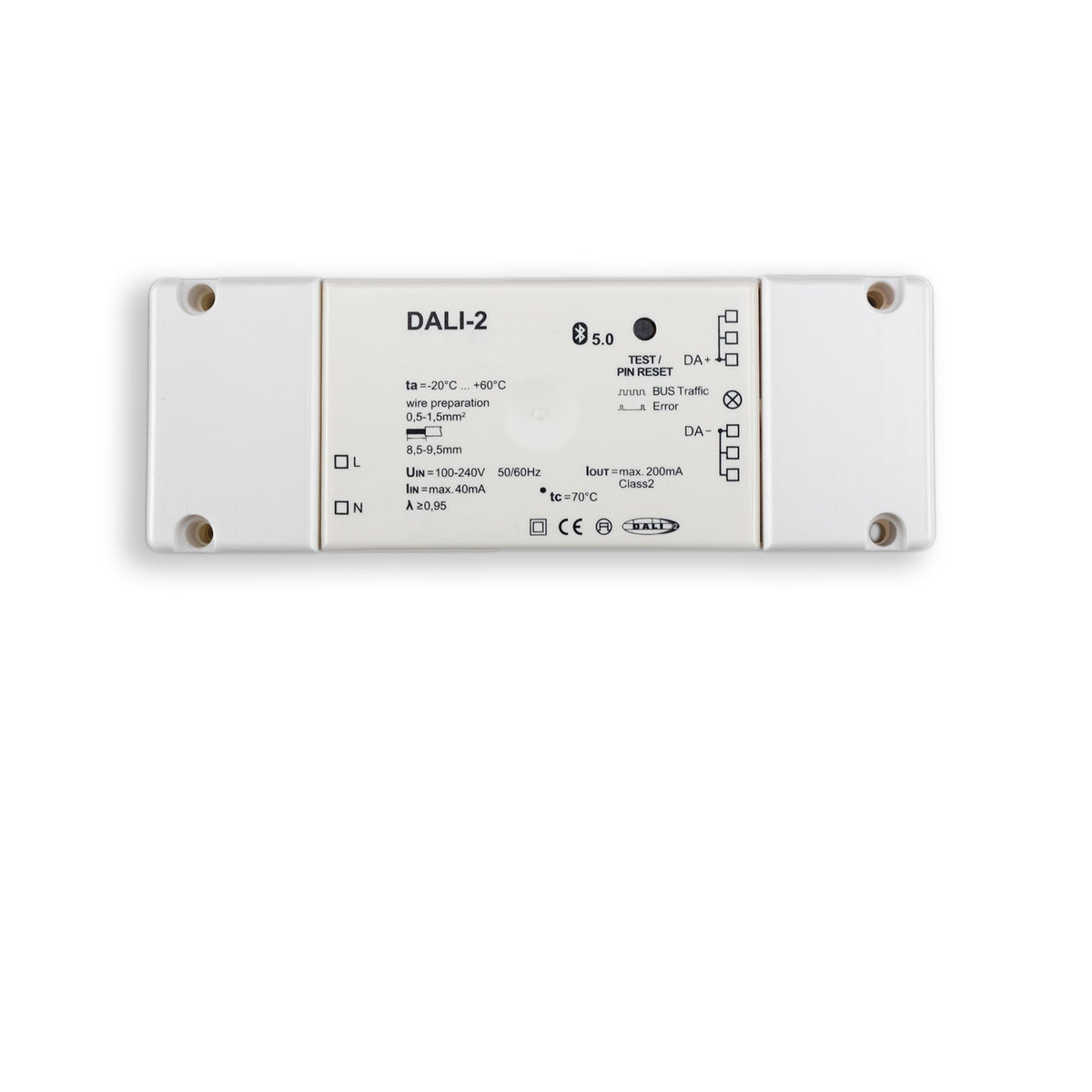 DALI-2 | Controller | Bluetooth 5.0 interface | met app en 250mA DALI-voeding
