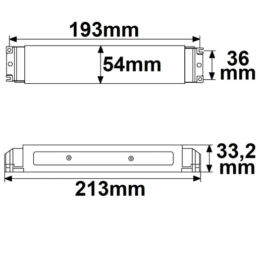 LED driver | PWM | 24V | 0-75W | IP20 | Push/DALI-2 dimbaar | SELV