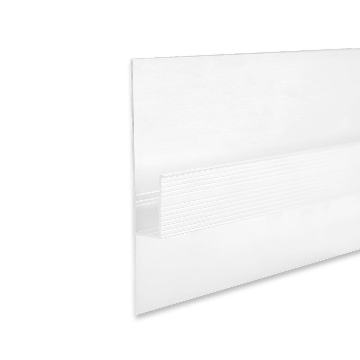 Schaduwvoeg 40 | Aluminium profiel | gipsplaat | wit RAL 9003 | 300cm