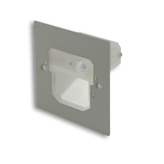 Sys-Wall68 | Wandinbouwarmatuur | ColorSwitch 3000/4000/6000K | 2W | PIR sensor | 230V