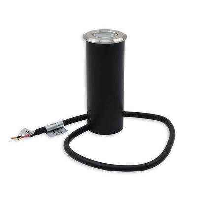 Grondspot | rond 45mm | 3000K | 3W | 30° | 12-24V | IP67 | RVS