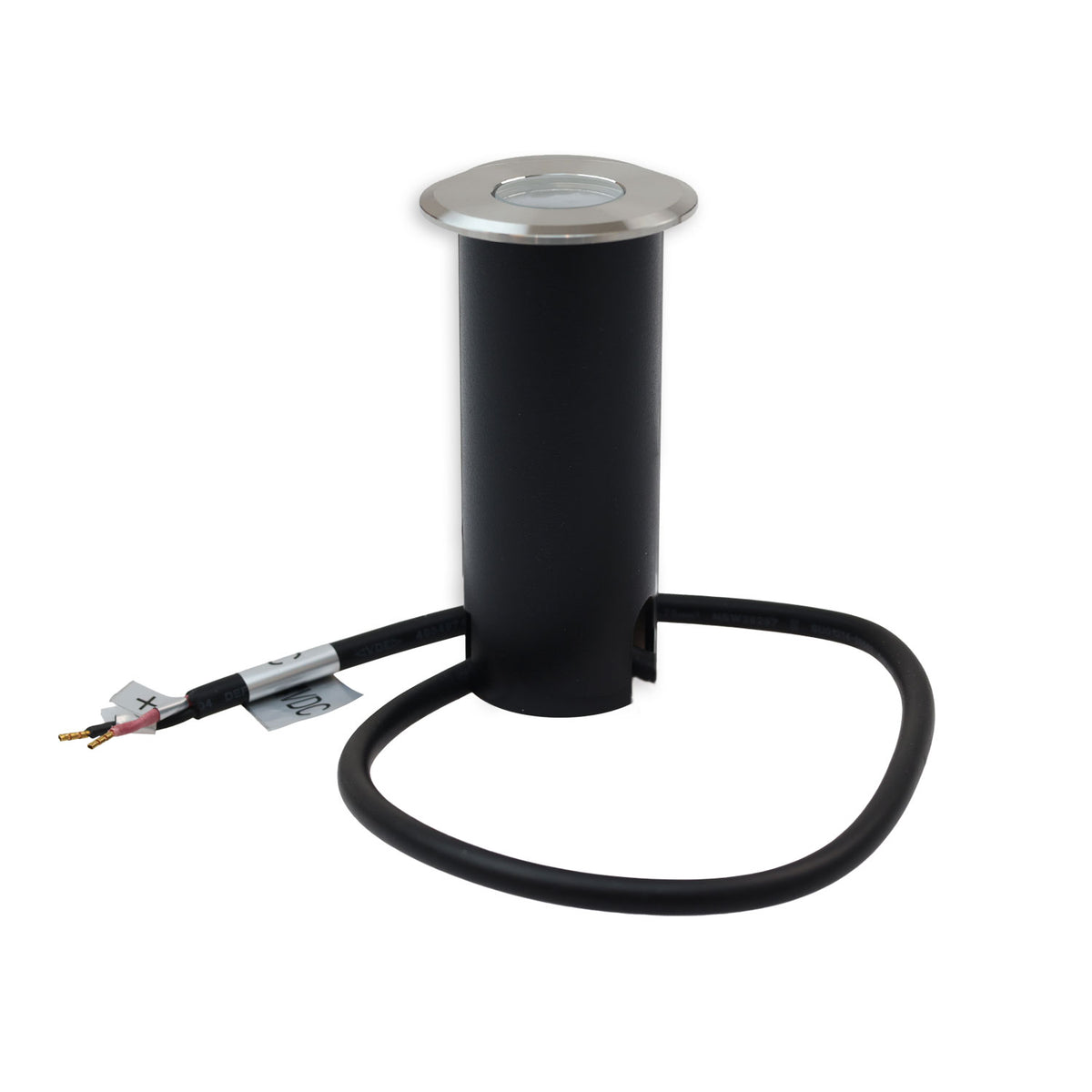 Grondspot | rond 55mm | 3W | 12-24V | IP67 | RVS