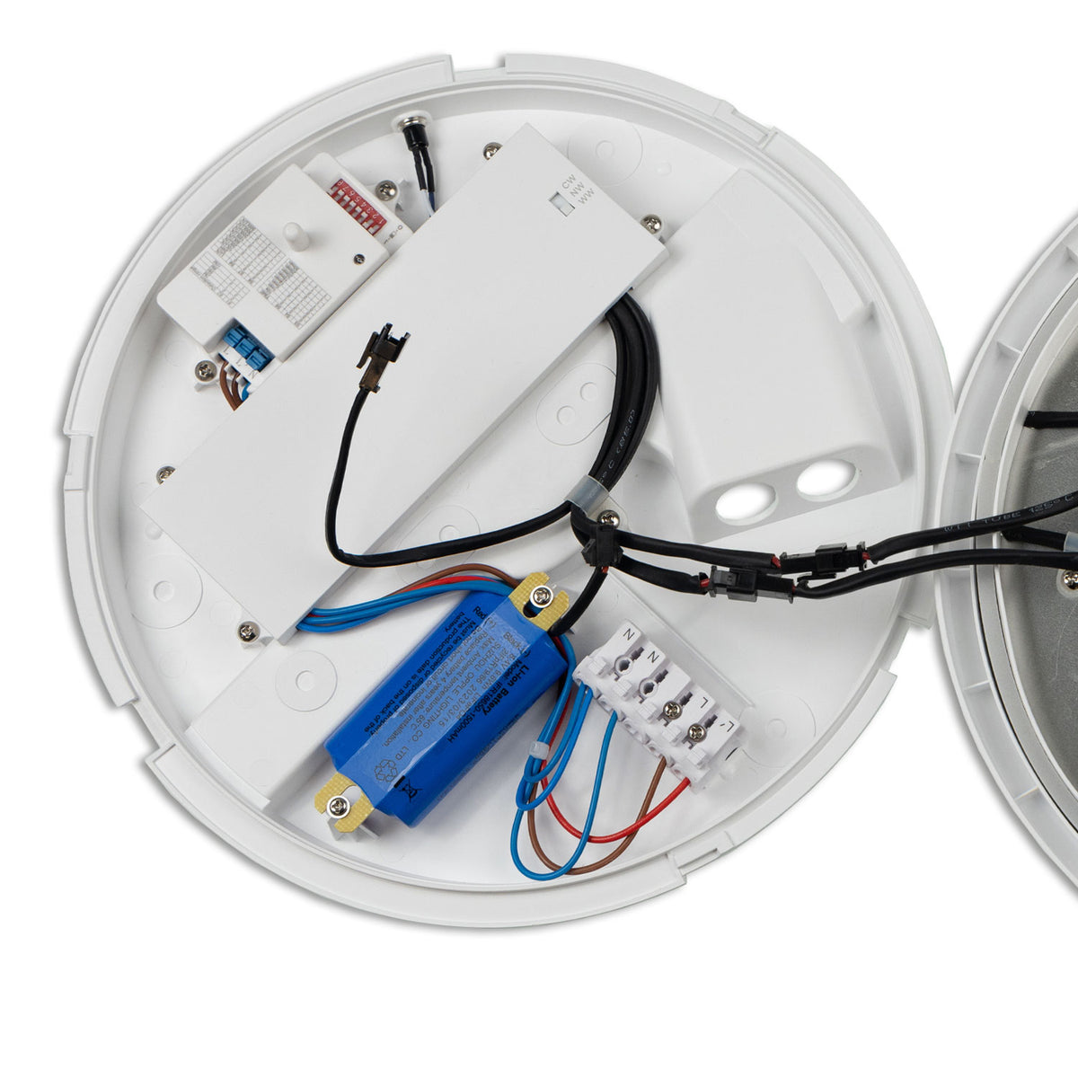 Wand- en plafondlamp | met HF-sensor en noodlichtfunctie | IP54 | 3000/4000/5000K | 18W