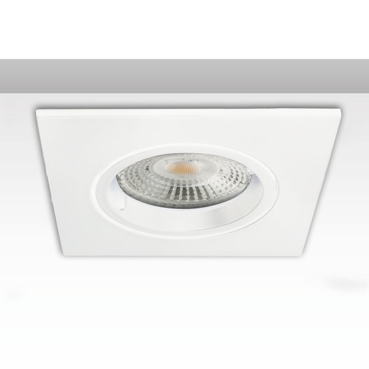 Inbouwframe | vierkant | gatmaat 68mm | voor GU10/MR16