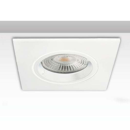 Inbouwframe | vierkant | gatmaat 68mm | voor GU10/MR16