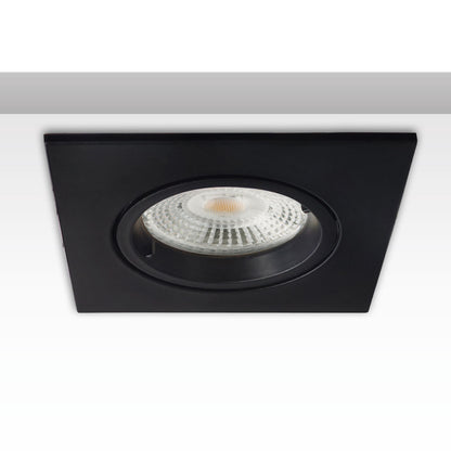Inbouwframe | vierkant | gatmaat 68mm | voor GU10/MR16