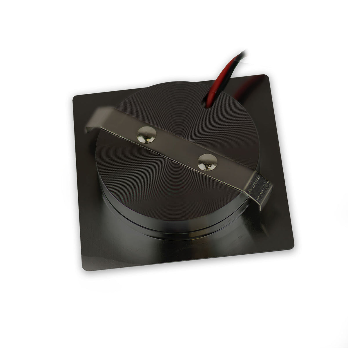 MiniAMP | Meubelinbouwspot | vierkant | 3000K | 3W | 12V | 120° | zwart