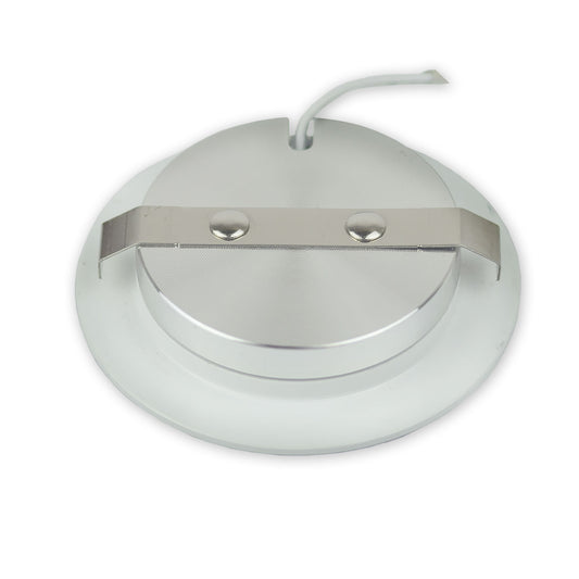 MiniAMP | Meubelinbouwspot | rond | 3000K | 3W | 12V | 120° | geborsteld aluminium