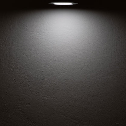 MiniAMP | Meubelinbouwspot | rond | 3000K | 3W | 12V | 120° | geborsteld aluminium