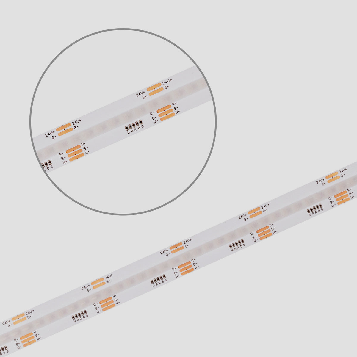 COB RGB+3000K Linear | LED-strip | 5m | 20W/m | 24V | IP20