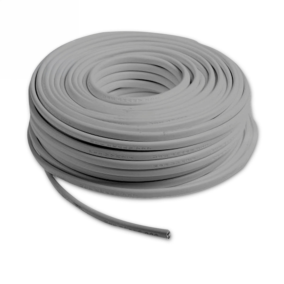 Kabel | halogeenvrij | 2x0,75mm² | HSLH-OZ | per meter | grijs