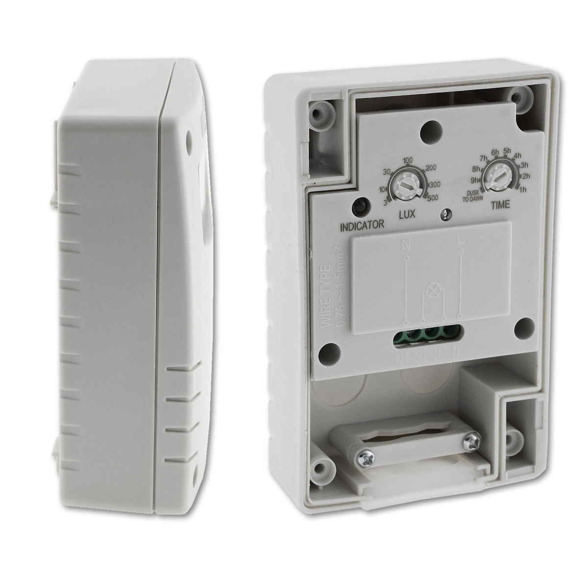 Sensor | Schemerschakelaar | 230V | 10A | 3-500lux | IP54 | opbouw