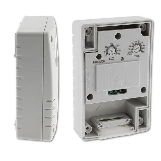 Sensor | Schemerschakelaar | 230V | 10A | 3-500lux | IP54 | opbouw