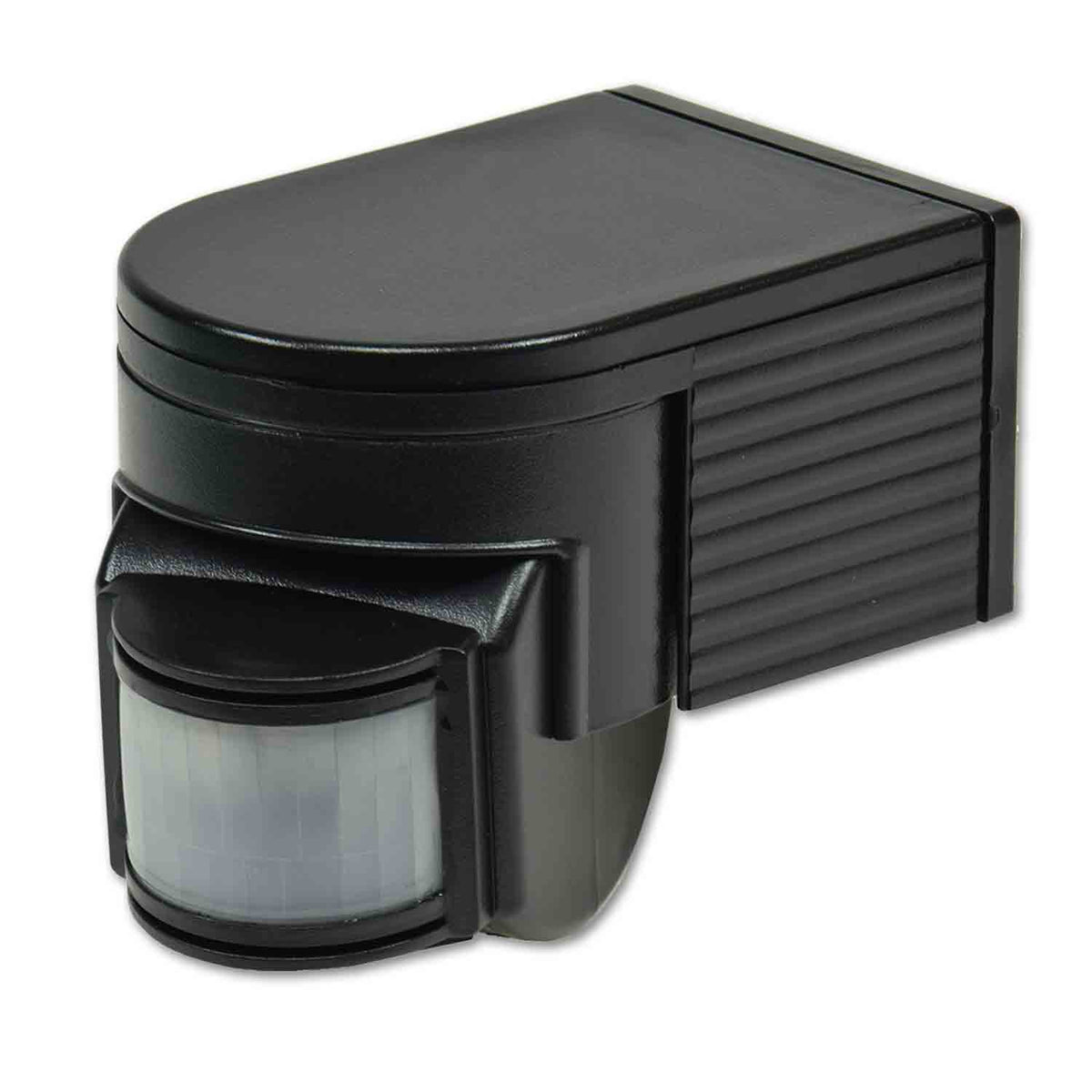 Sensor | PIR bewegingsmelder | zwart | 230V | 4A | 180° | 10m | IP44