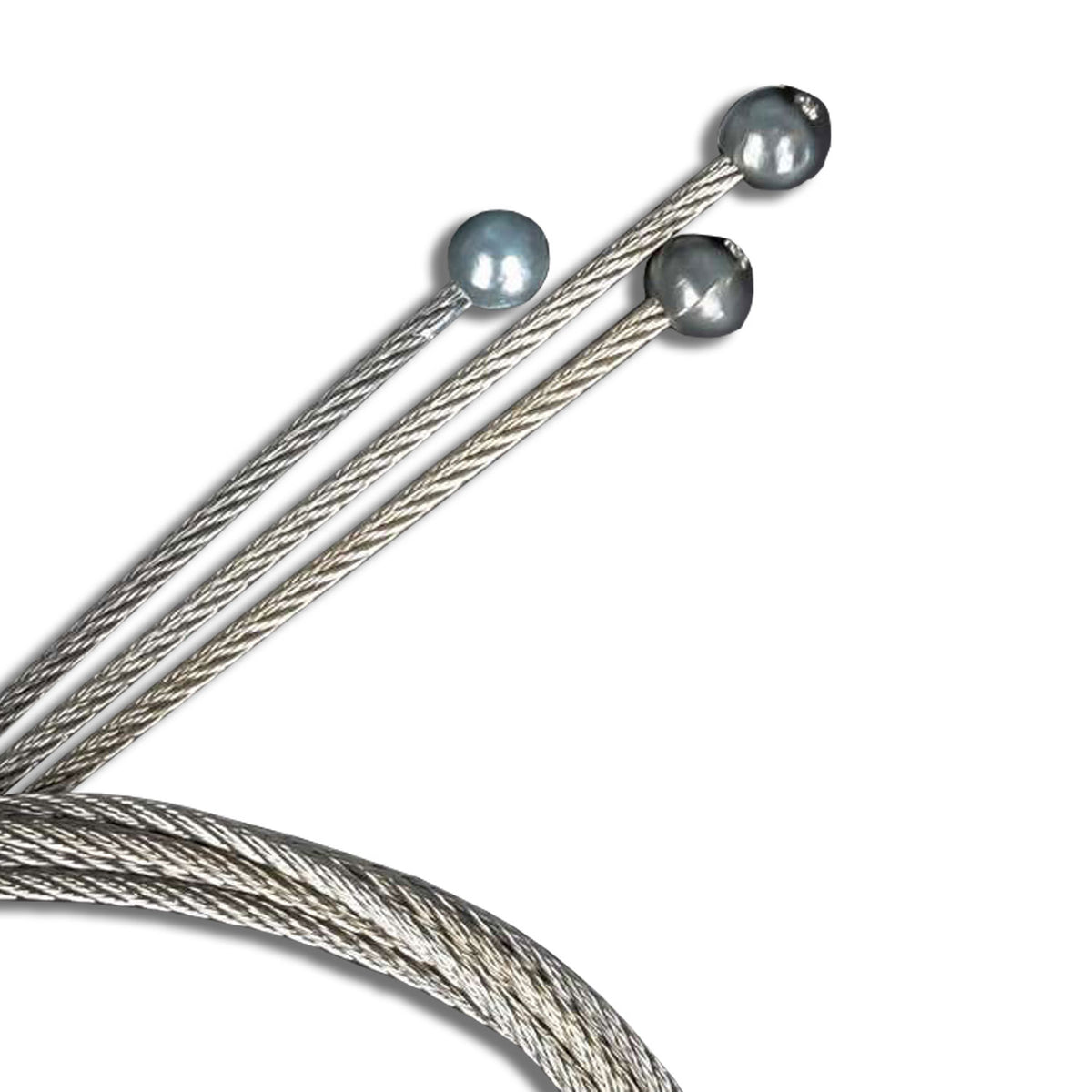Installatiemateriaal | Staalkabel met kogelkop | 1,5mm | 1,5m